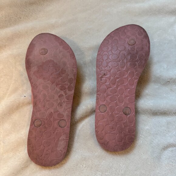 Coach - Size 5 / EU 35 - Pink - Flip Flops - Classic Style - Great Deal! - Picture 2 of 3